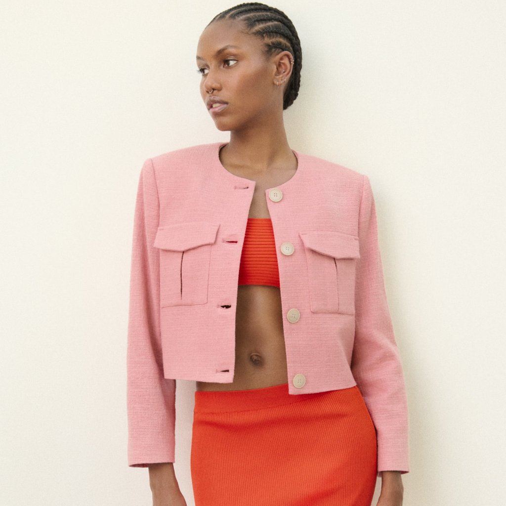 Zara Patch Pocket Jacket